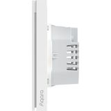 Aqara Smart Wall Switch H1 - Met nul draad, dubbele drukker - Zigbee - EU versie