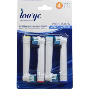 Lov Yc Precision Clean Opzetborstels Medium 4st