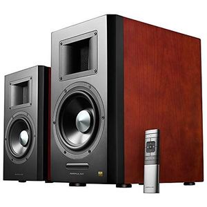 Edifier - Airpulse A300 - Luidsprekers - Zwart - Bruin - Actief