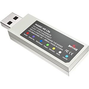 MAYFLASH MAGIC-NS Lite Draadloze Bluetooth USB-adapter voor Switch, Windows, macOS, Raspberry Pi, compatibel met Xbox Series X & S-controller, Xbox One Bluetooth-controller, PS5-controller en meer