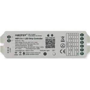 MiBoxer - WiFi Controller voor LED Strip - 5in1 - DC12V-24V - 6A - WL5