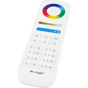 Afstandsbediening 8-zone voor RGBWW led strips | Wit (MiLight, MiBoxer)