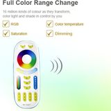 Mi-Light Mi-Boxer - (FUT092) - 4-Zone RGB+CCT Afstandsbediening - (Batterijen niet inbegrepen) - Wit