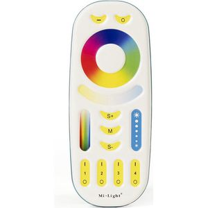 Mi-Light Mi-Boxer - (FUT092) - 4-Zone RGB+CCT Afstandsbediening - (Batterijen niet inbegrepen) - Wit