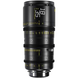 Dzofilm Catta Ace Zoom 18-35 T2.9 Zwart voor PL/EF Mount VV/FF (PL, C-mount, Volledig formaat), Objectief, Zwart