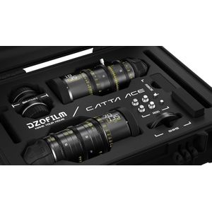 Dzofilm Catta Ace Zoom 2-lenzen-set 18-35/70-135 T2.9 (PL, Canon EF, Volledig formaat), Objectief, Zwart