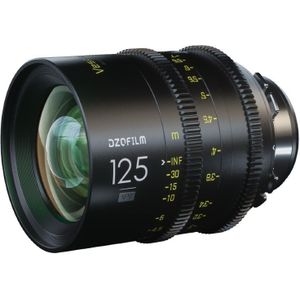 Dzofilm Vespid Prime 125 T2.1 for PL/EF Mount (VV/FF) (PL, Volledig formaat), Objectief, Zwart