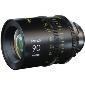 Dzofilm Vespid Prime Macro 90 T2.8 voor PL/EF-vatting (PL, Canon EF, Volledig formaat), Objectief, Zwart