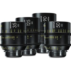 Dzofilm Vespid Prime 4-Lens Kit (35/50/125 T2.1 + Macro 90 T2.8) keizerlijk, Objectief