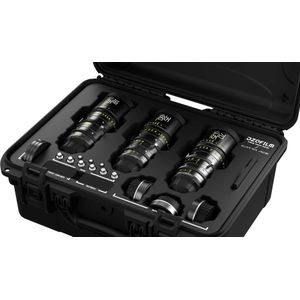 Dzofilm Catta Ace Zoom 3-Lens Kit 18-35/35-80/70-135 T2.9 Zwart (L-Mount, C-mount, Volledig formaat), Objectief, Zwart