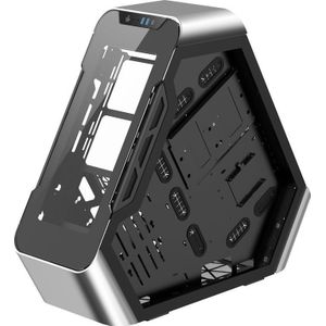 Jonsbo - TR03-G - PC-behuizing - Zilver - Midi-toren met Glas