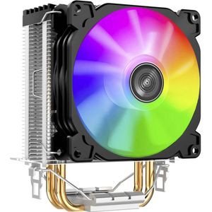 Jonsbo - CR-1200 ARGB 92 mm CPU Cooler RGB PC Fan voor Intel en AMD CPU's koeling efficiënte processoren, hoog koelpotentieel en elegant design