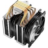 Jonsbo - CR-2000 GT - CPU-koeler - Zwart - Dubbele Toren - 2x 120mm