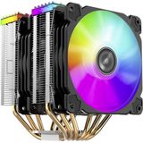 Jonsbo - CR-2000 GT - CPU-koeler - Zwart - Dubbele Toren - 2x 120mm