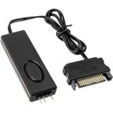 Jonsbo - RC01 - RGB-controller - Zwart - Voor Digitaal Adresseerbare RGB-LED's