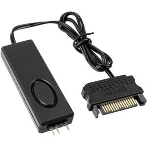 Jonsbo - RC01 - RGB-controller - Zwart - Voor Digitaal Adresseerbare RGB-LED's