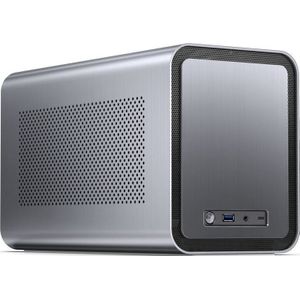Jonsbo - N1 - Mini-ITX PC-behuizing - Zwart - Materiaal: Aluminium