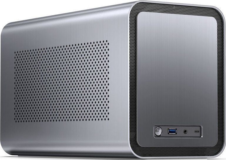 Jonsbo - N1 - Mini-ITX PC-behuizing - Zwart - Materiaal: Aluminium