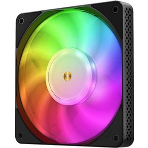 Jonsbo - HF1215 Slim PWM Ventilator - Zwart - 120mm - ARGB