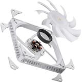 Jonsbo - HX6200D - Processorkoeler - Wit - 120-mm aRGB PWM-fan