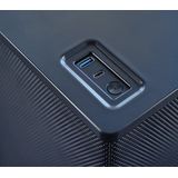 Jonsbo - VR3 Mini-ITX Behuizing - Zwart - Staal