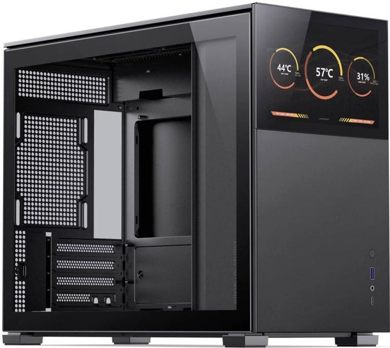 Jonsbo - D31 Std Sc - PC Behuizing - Zwart - Staal