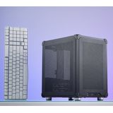 Jonsbo - C6 - PC-behuizing - Zwart - Micro-Tower - Geoptimaliseerde Airflow