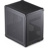 Jonsbo C6 Mesh PC-behuizing, USB-C-connectiviteit, afneembare panelen, staal, micro-ATX, zwart