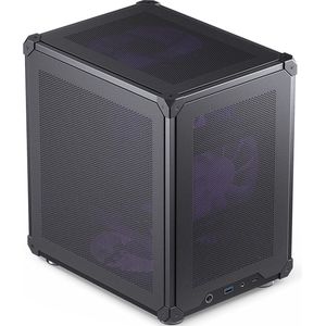 Jonsbo - C6 - PC-behuizing - Zwart - Micro-Tower - Geoptimaliseerde Airflow