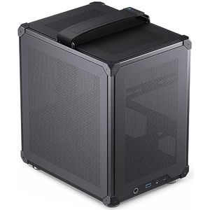 Jonsbo - C6 - PC-behuizing - Zwart - mATX - Mini-ITX
