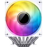 Jonsbo - CR-3000 ARGB - Koeler - Wit - 59.48 cfm - 4-pin PWM - 3-pin ARGB