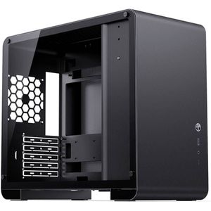 Jonsbo Jonsbo U4 Mini Micro-ATX-Gehäuse, Tempered Glass - schwarz Micro-tower Behuizing, Gaming-behuizing, PC-behuizing