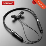 Lenovo HE05 Draadloze Headset Nekband Oordopjes Bluetooth 5.0 - Zwart