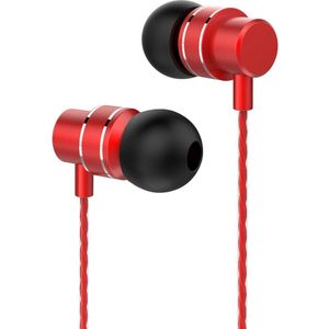 Lenovo Auricolari Con Microfono Metalen Oordopjes Rood (Bedraad), Koptelefoon, Rood