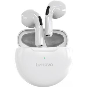 Lenovo HT38 Wireless Bluetooth Earphones - Wit - 30mAh Oordopjes