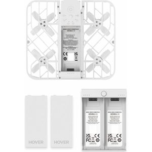 HoverAir - X1 Combo - Drone - Wit - 12 Mpx - 30 min Vluchtduur