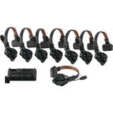 Hollyland Solidcom C1 Pro-8S - Draadloos Intercomsysteem - 8 Headsets - 350 m Bereik