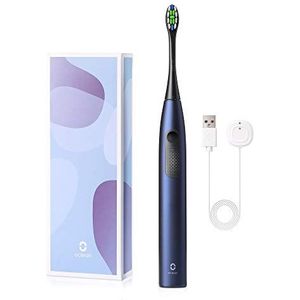Oclean F1 Sonic Elektrische tandenborstel, sonische tandenborstel, elektrische tandenreiniger, 2 uur snel opladen, 30 dagen batterijduur (midnight blue)