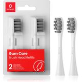 Oclean Vervangende tandenborstelkoppen, 2 stuks, wit, compatibel met alle Oclean elektrische tandenborstels (kauwgomverzorging)