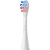 Oclean Vervangende tandenborstelkoppen voor kinderen, compatibel met alle Oclean elektrische handgrepen, FDA goedgekeurd (2 stuks) - wit