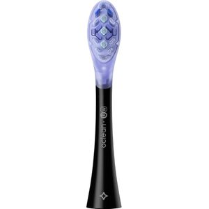 Oclean - Têtes de Brosse à Dents - Noir - Poils Fermes - Lot de 2