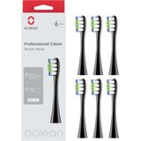 Oclean - Brossettes de Recharge - Noir - 6 Stuks