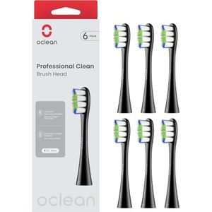 Oclean - Brossettes de Recharge - Noir - 6 Stuks