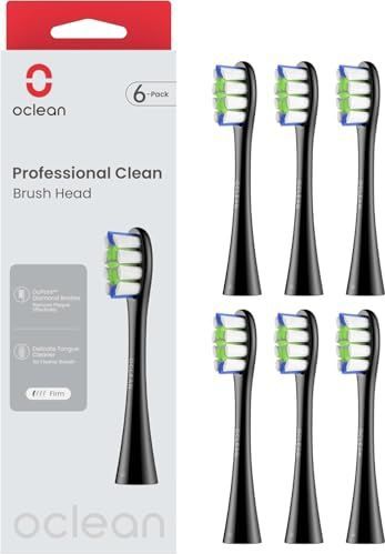 Oclean - Brossettes de Recharge - Noir - 6 Stuks