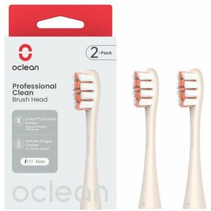 Oclean - Professional Clean P1C8 - Vervangende Opzetstukken - Goud - 2 st