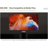 Wanbo - Dali 1 - Projector - Wit - 350 ANSI Lumen - Android TV 9.0