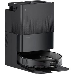 Roborock Saugroboter Qrevo Slim, ultradünnes Design (8,2cm), FlexiArm Seitenbürste und Mopp, doppelte Rollen, selbstreinigende Dockingstation, 3D Technologie