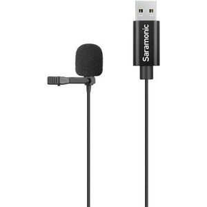 Saramonic ULM10L, USB Lavalier Clip-on Microfoon ULM10L voor PC en Mac, 6 meter kabel