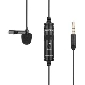 Saramonic - Lavmicro U2 - Microfoon - Zwart - 3,5 mm Connector