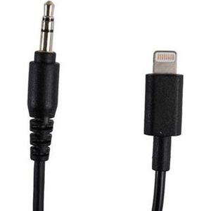 Boya Audio-adapter By-k1 Trs/lightning 20 Cm Zwart